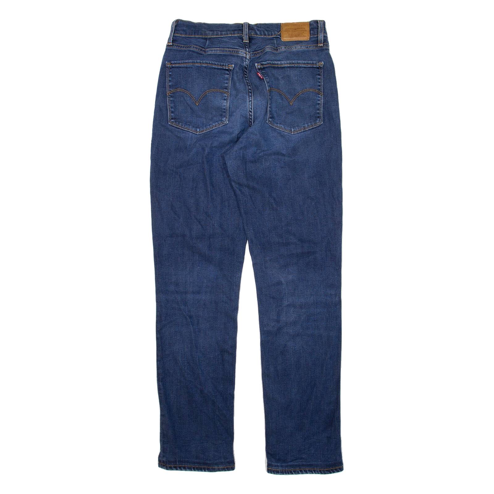 LEVI'S BIG E Womens Jeans Blue Slim Straight W26 L28