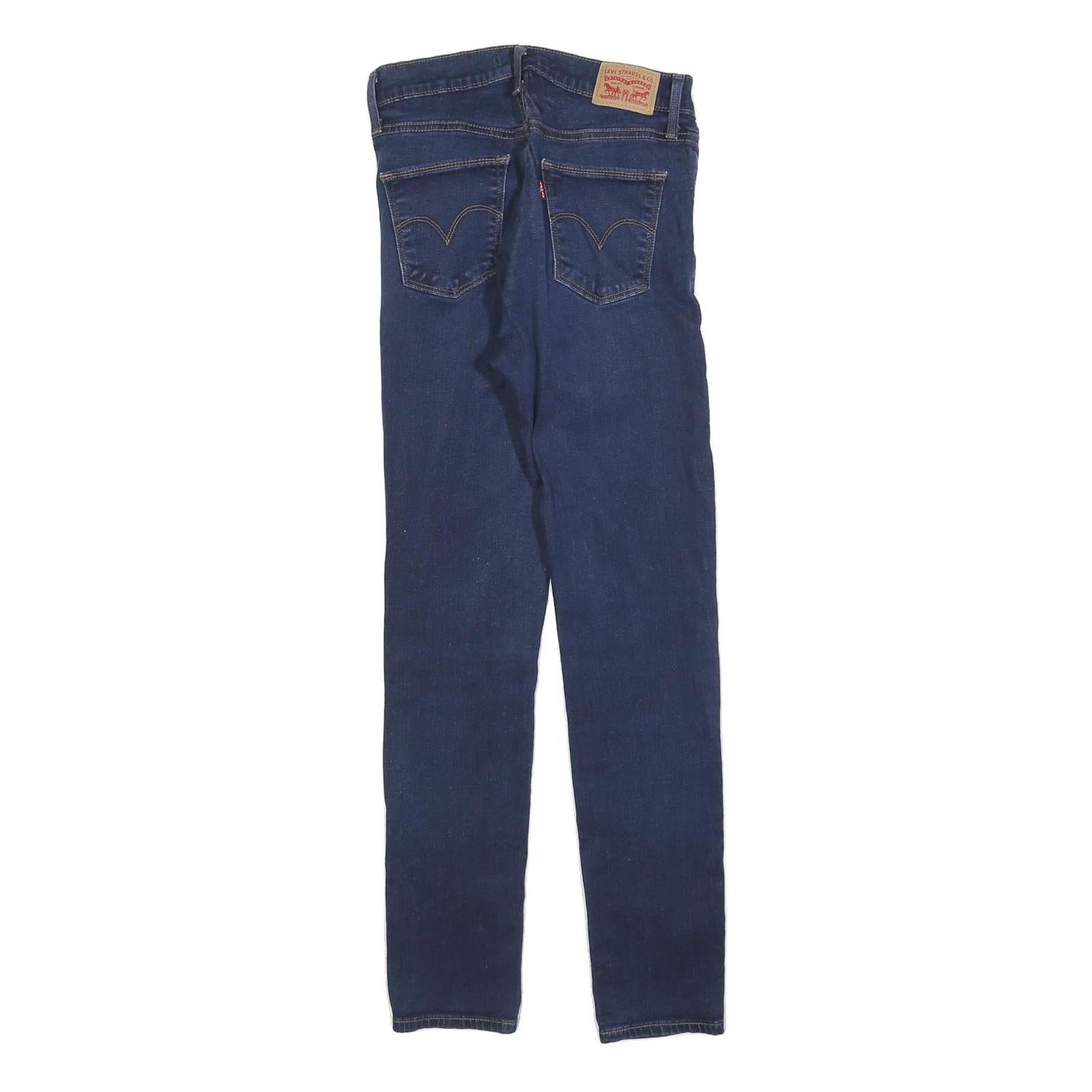 LEVI'S Womens Jeans Blue Slim Skinny Denim Medium W27 L30 Stretch Cotton Blend