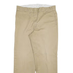 DICKIES Mens Trousers Beige Relaxed Straight W34 L29