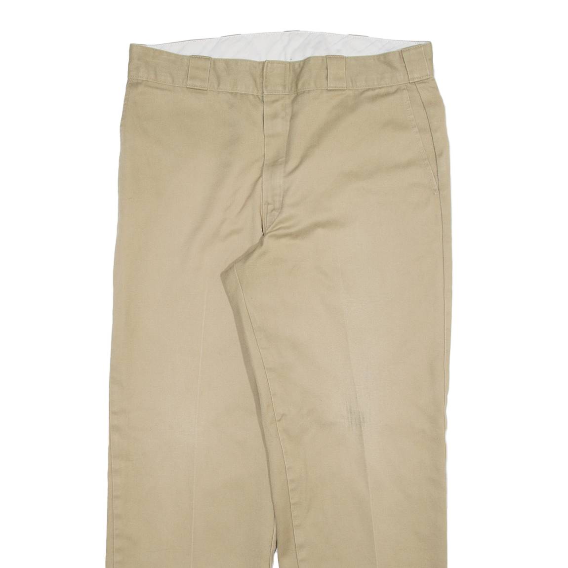 DICKIES Mens Trousers Beige Relaxed Straight W34 L29