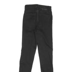 LEVI'S Womens Black Slim Skinny Denim Jeans W25 L29 Stretch Cotton Blend Zip