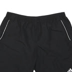 ADIDAS Mens Black Casual Shorts XL W36 Sports Logo Polyester