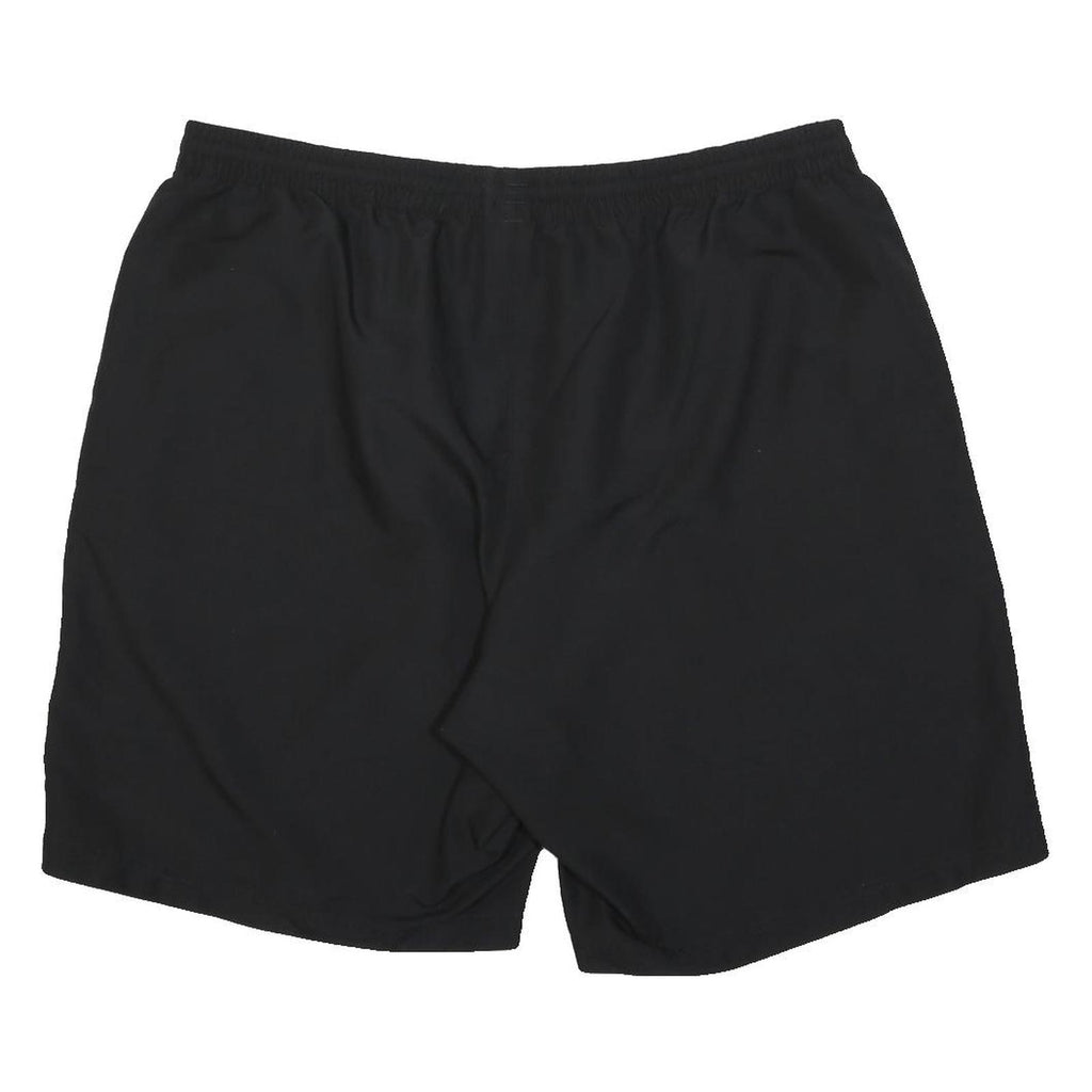ADIDAS Mens Black Casual Shorts XL W36 Sports Logo Polyester