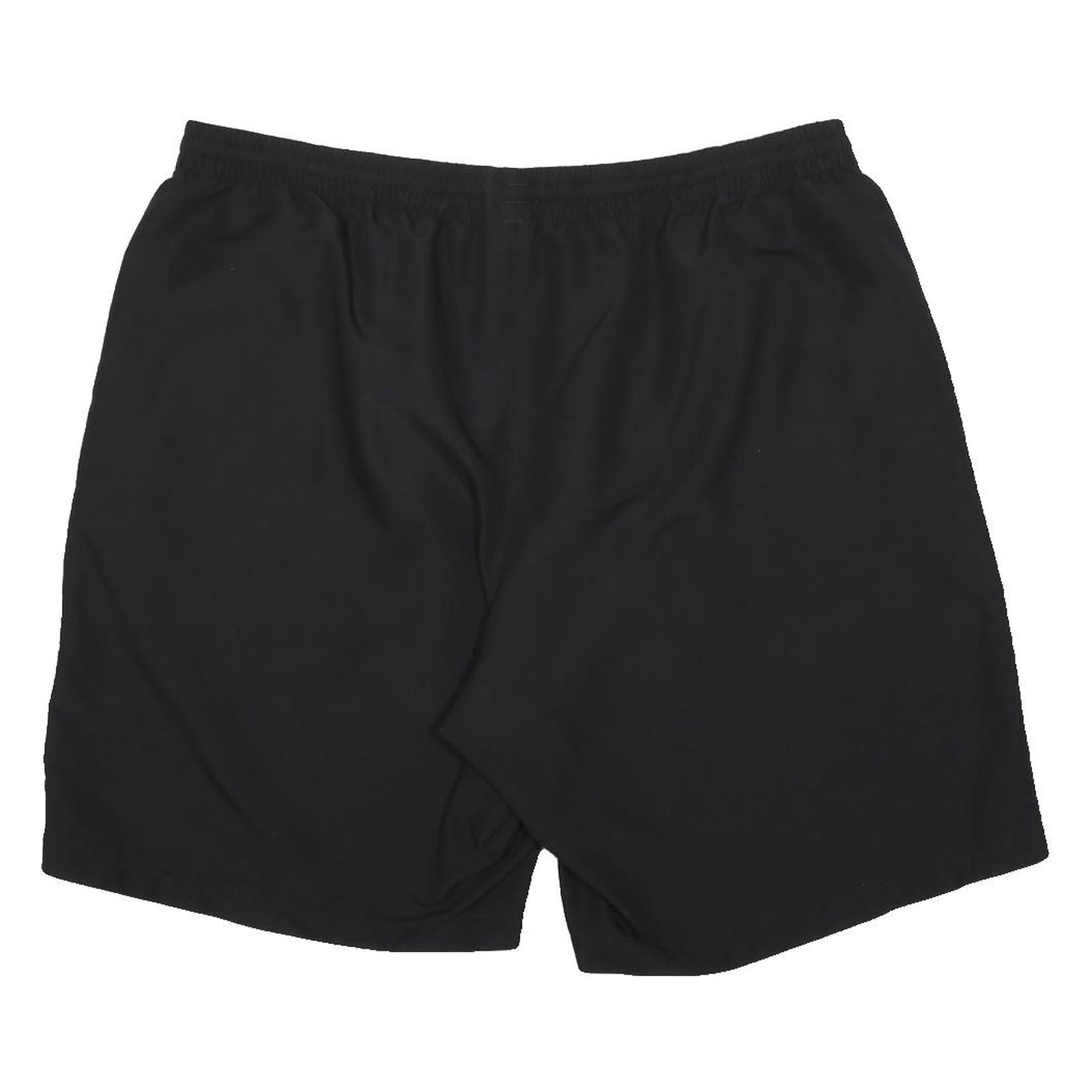 ADIDAS Mens Black Casual Shorts XL W36 Sports Logo Polyester