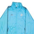 ADIDAS UEFA Euro 2008 Mens Rain Coat Blue Hooded S