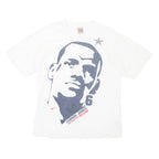 NIKE Lebron James Mens T-Shirt White USA L