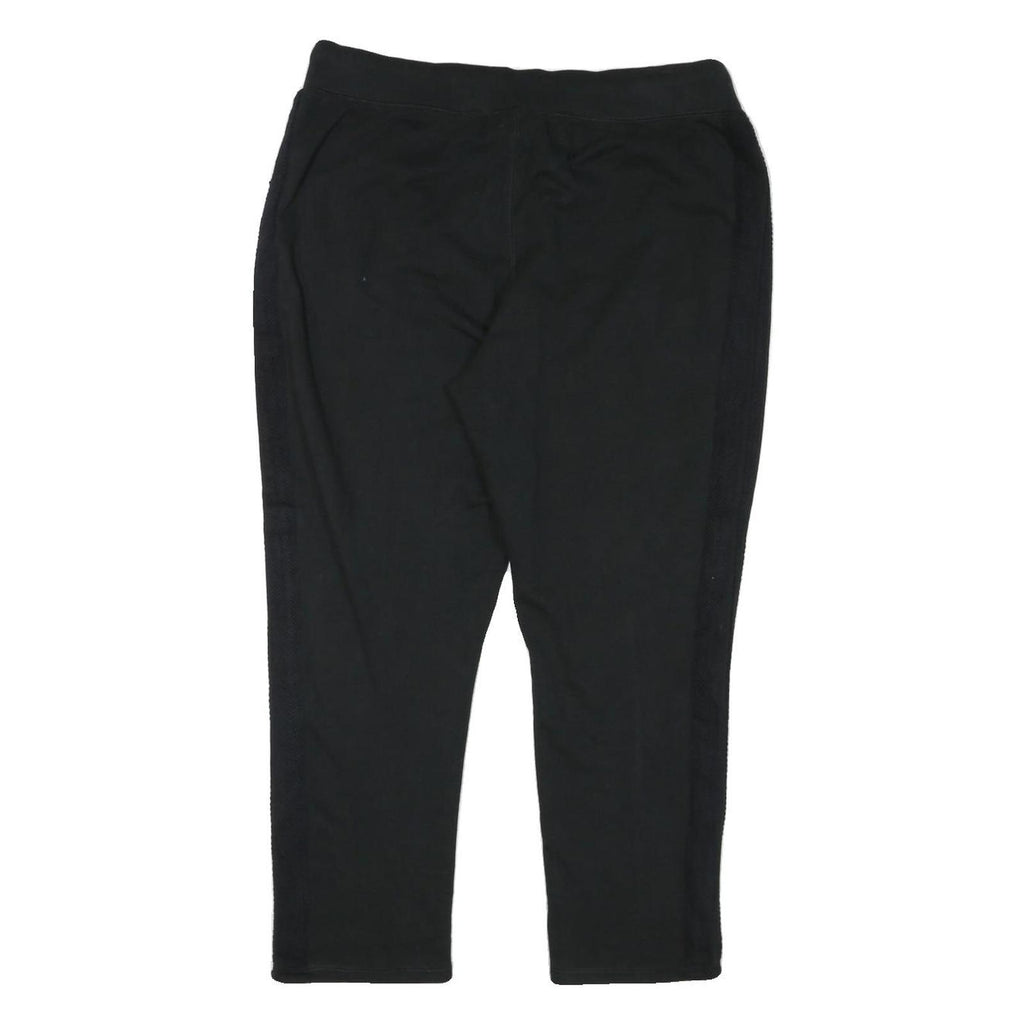 CHAMPION Womens Joggers Black XL W36 L26 Slim Tapered Cotton Blend Sportswear