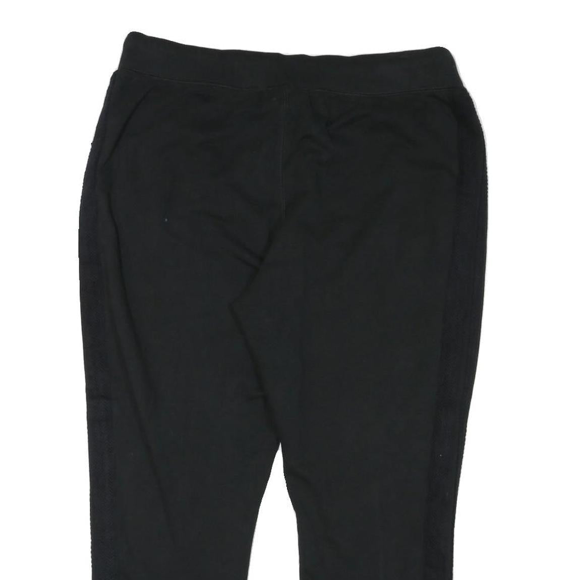 CHAMPION Womens Joggers Black XL W36 L26 Slim Tapered Cotton Blend Sportswear