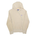 CHAMPION Mens Beige Hoodie XS Champion Logo Pullover Casual Comfort Cotton Blend