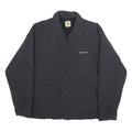 CARHARTT Mens Black Synthetic Zip Jacket L Casual Workwear Outerwear