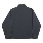 CARHARTT Mens Black Synthetic Zip Jacket L Casual Workwear Outerwear