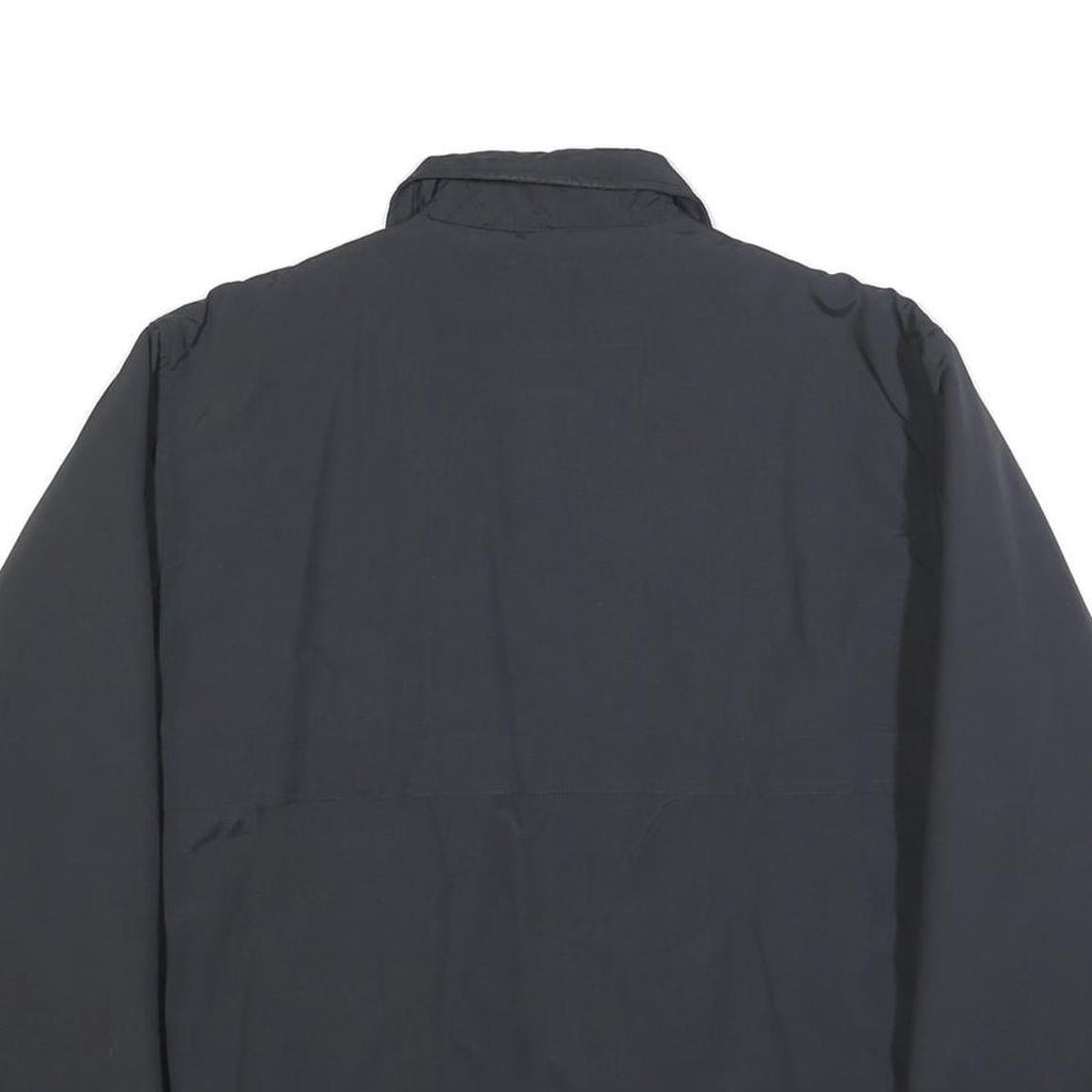 CARHARTT Mens Black Synthetic Zip Jacket L Casual Workwear Outerwear