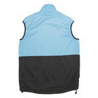 ADIDAS Mens Blue & Black Outdoor Jacket S Polyester Sportswear Zip