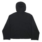 NIKE Womens Black Pullover Hoodie M Zip Sweatshirt Casual Sportswear