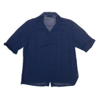 JULIETTA Womens Shirt Blue Collared M