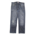 LEVI'S 501 Mens Jeans Blue Regular Straight Denim Medium W36 L32 Classic Denim