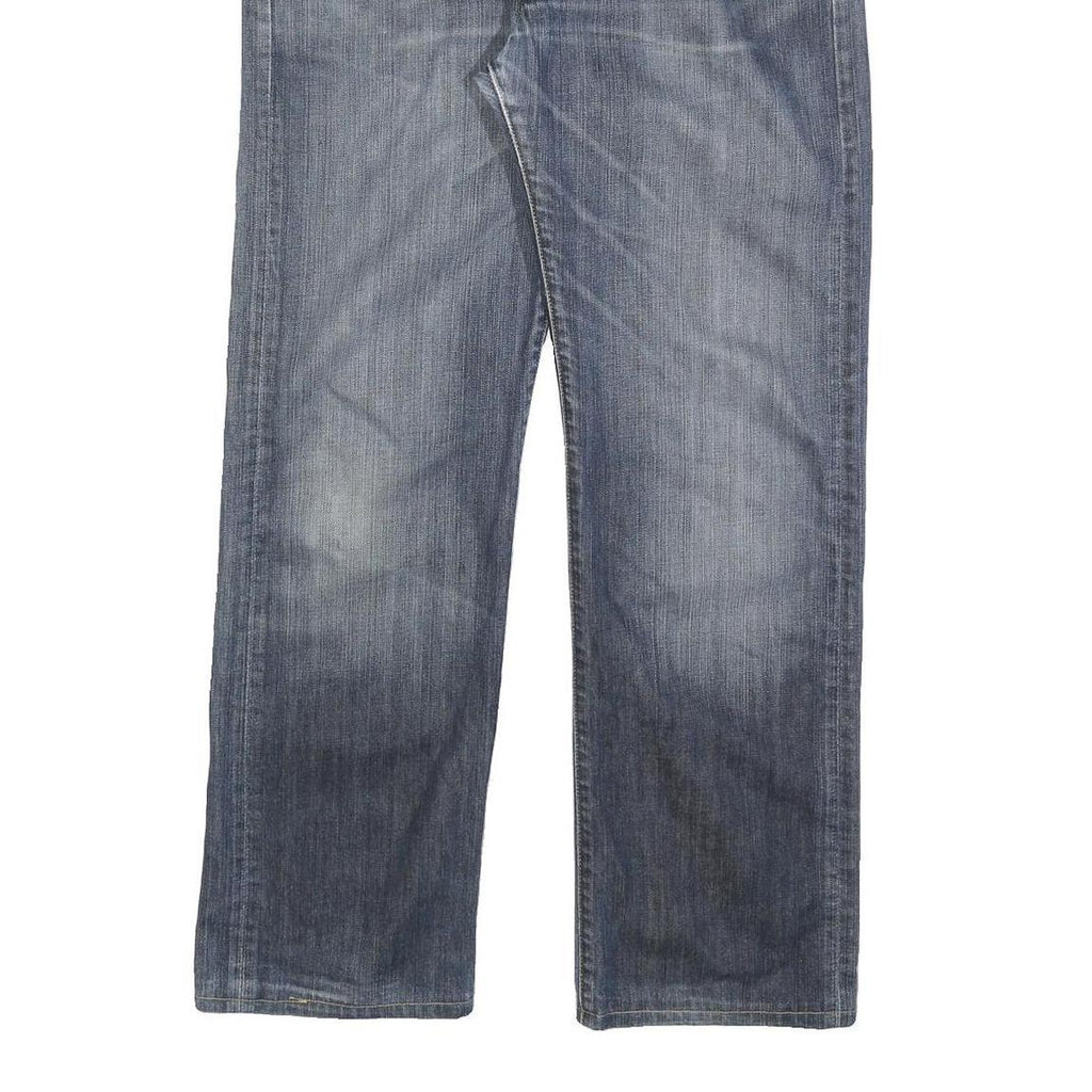 LEVI'S 501 Mens Jeans Blue Regular Straight Denim Medium W36 L32 Classic Denim