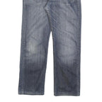 LEVI'S 501 Mens Jeans Blue Regular Straight Denim Medium W36 L32 Classic Denim