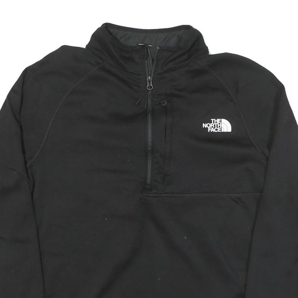 THE NORTH FACE Mens Black Jacket L Polyester Blend Zip Outdoor Casual Activewear