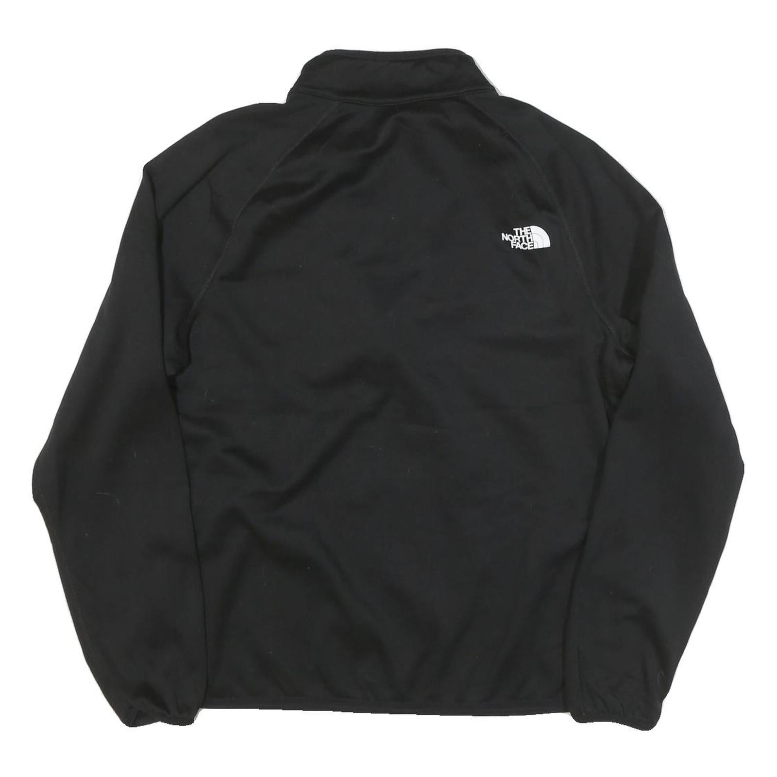 THE NORTH FACE Mens Black Jacket L Polyester Blend Zip Outdoor Casual Activewear