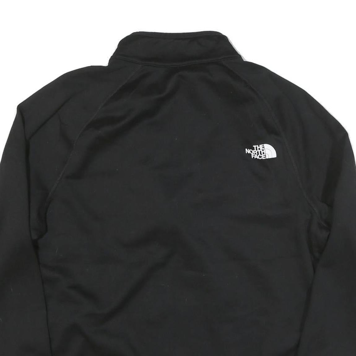 THE NORTH FACE Mens Black Jacket L Polyester Blend Zip Outdoor Casual Activewear