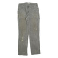 CARHARTT Womens Slim Fit Grey Denim Jeans W28 L28 Workwear Style