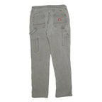 CARHARTT Womens Slim Fit Grey Denim Jeans W28 L28 Workwear Style