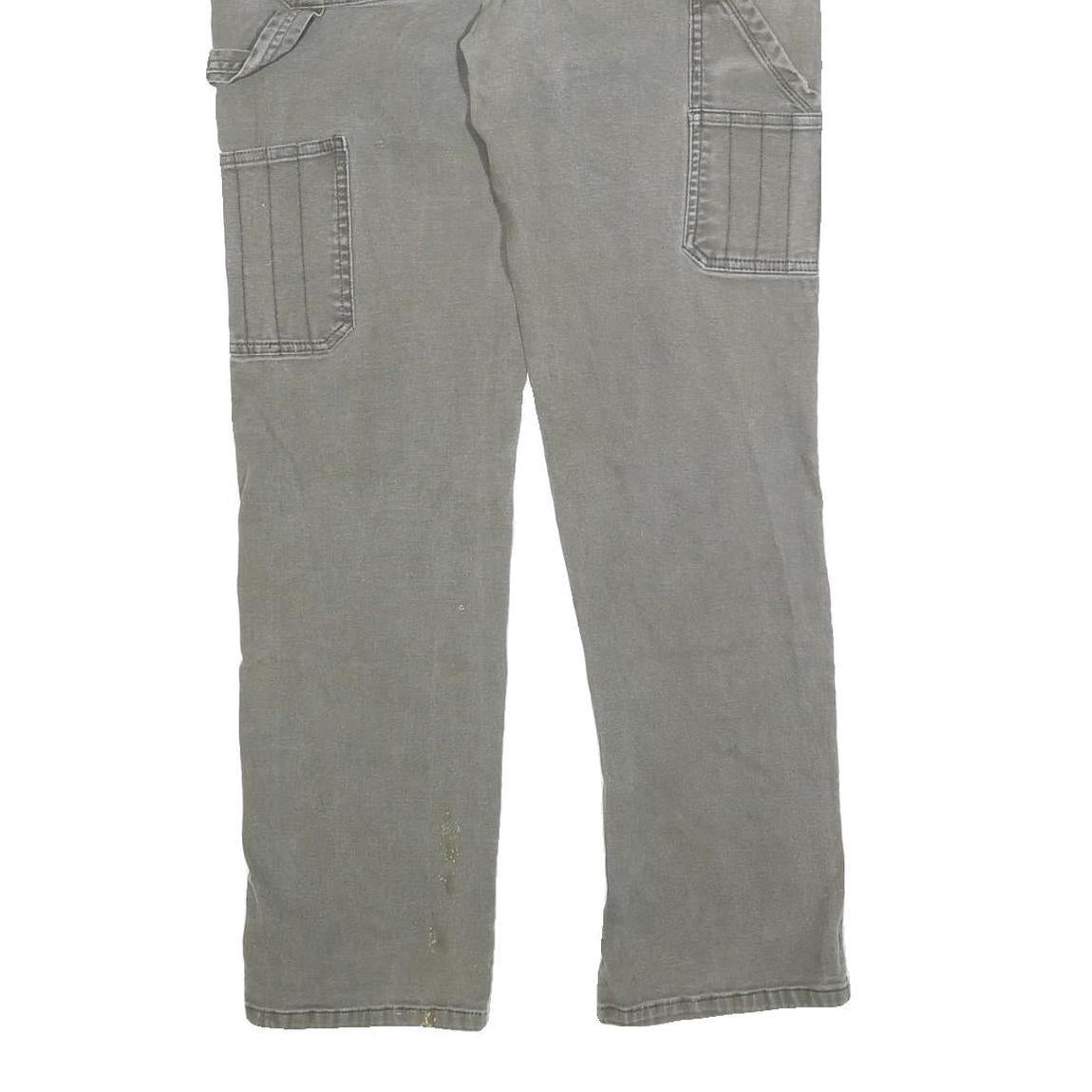 CARHARTT Womens Slim Fit Grey Denim Jeans W28 L28 Workwear Style