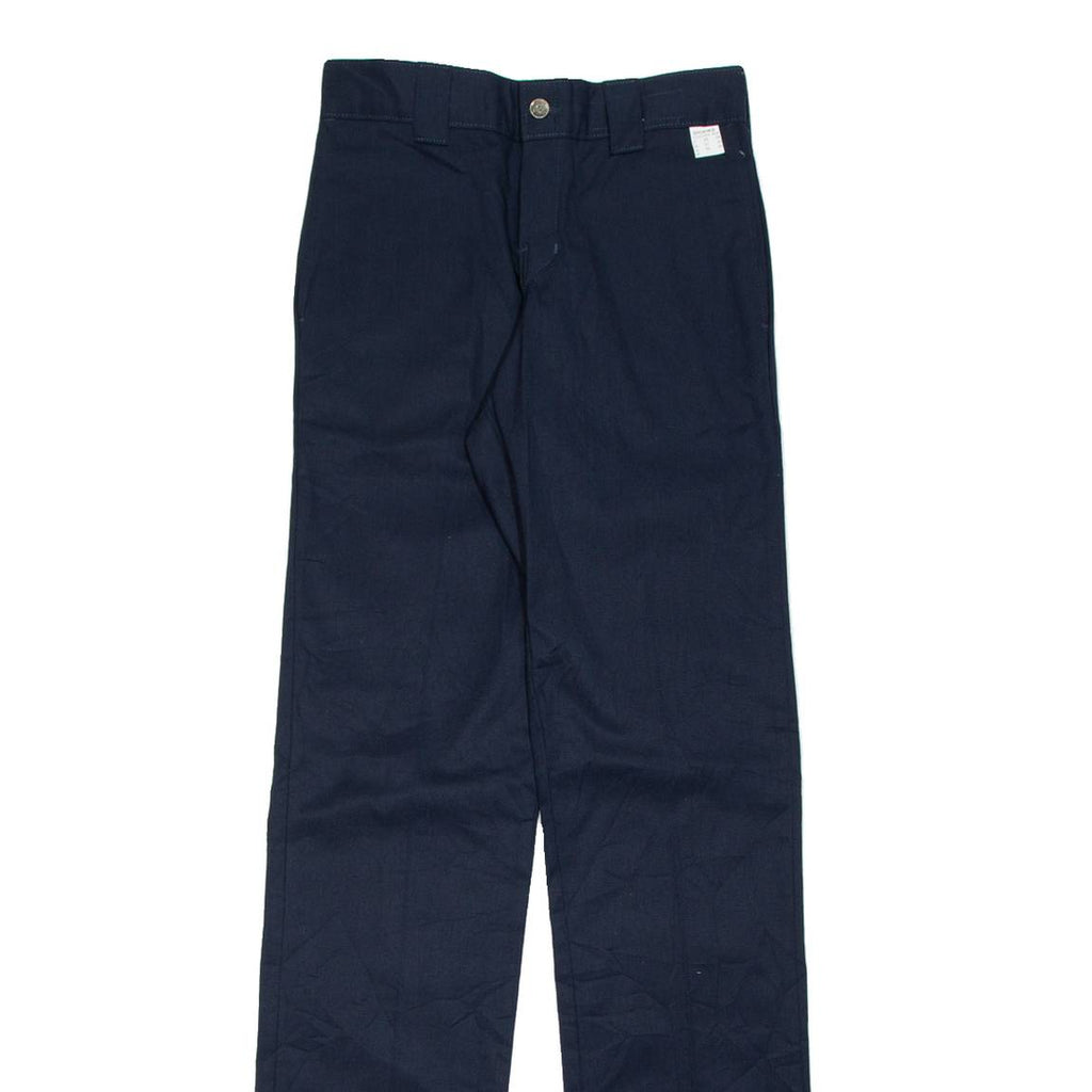 DICKIES Chino Mens Trousers Blue Regular Straight W28 L37