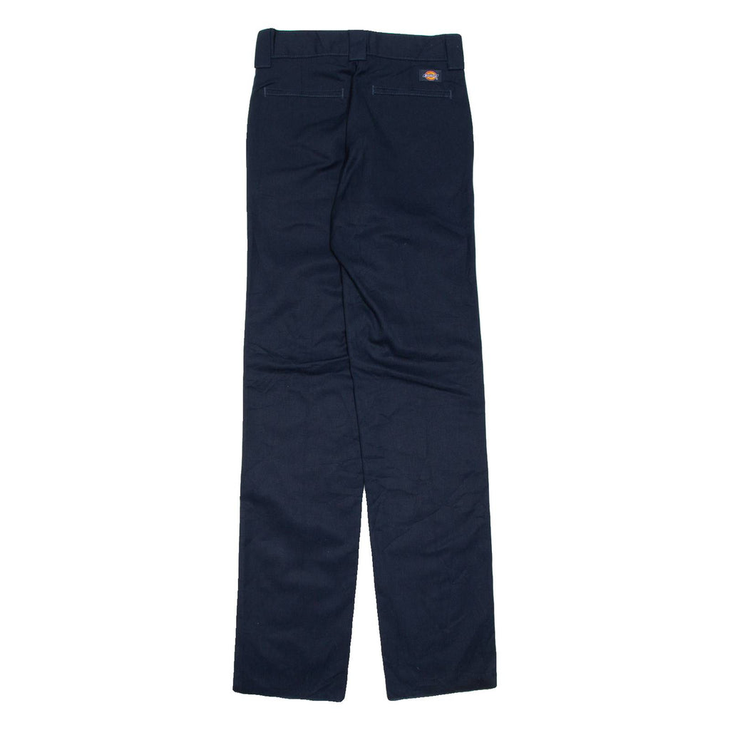 DICKIES Chino Mens Trousers Blue Regular Straight W28 L37