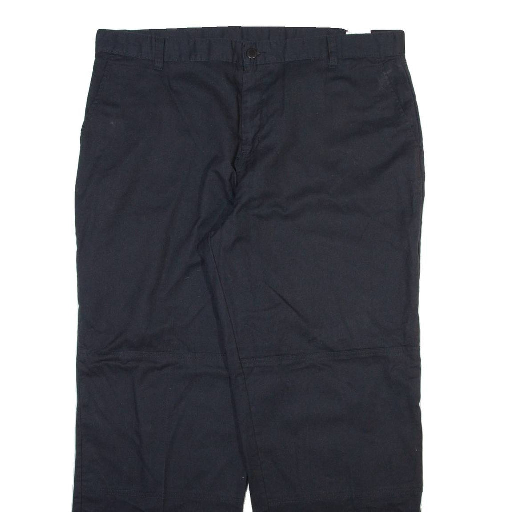 DICKIES Mens Trousers Black Relaxed Straight W38 L30