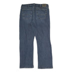 WRANGLER Mens Jeans Blue Regular Straight Denim Medium W36 L30 Classic Zip