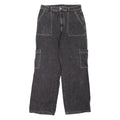 RSQ Carpenter Womens Jeans Black Loose Straight W30 L28