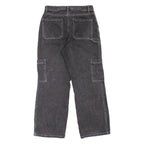 RSQ Carpenter Womens Jeans Black Loose Straight W30 L28