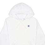 CHAMPION REVERSE WEAVE Womens White Pullover Hoodie S Cotton Blend Casual
