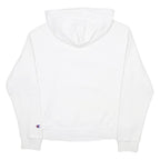 CHAMPION REVERSE WEAVE Womens White Pullover Hoodie S Cotton Blend Casual