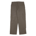SWITCHER Mens Cotton Blend Regular Cargo Trousers Brown W30 L30 Casual Everyday