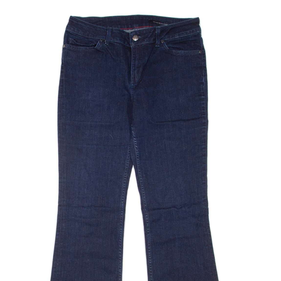TOMMY HILFIGER Womens Jeans Blue Regular Bootcut W30 L32