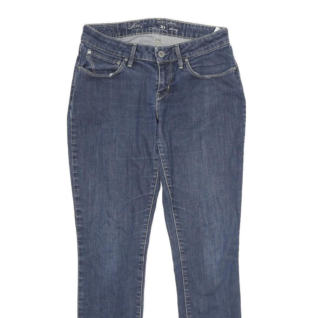 LEVI'S Bold Curve Skinny Womens Jeans Blue Slim Skinny Denim Medium W30 L32