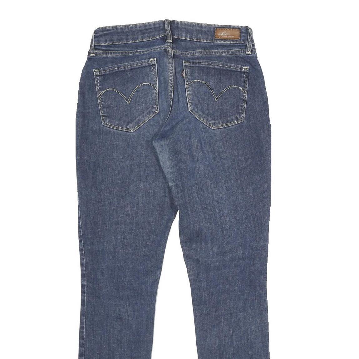 LEVI'S Bold Curve Skinny Womens Jeans Blue Slim Skinny Denim Medium W30 L32