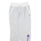 CHAMPION Womens Joggers Grey & White XS W25 L28 Cotton Blend Comfortable Fit
