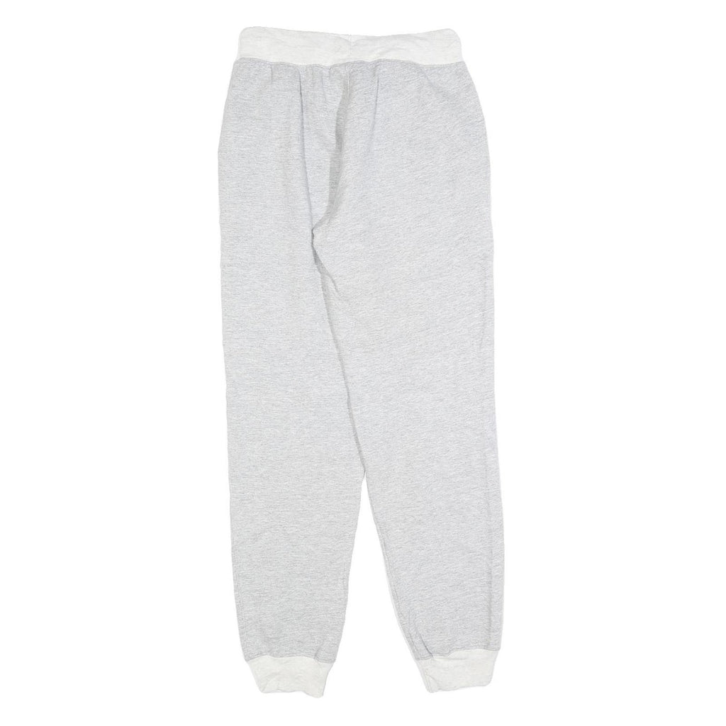 CHAMPION Womens Joggers Grey & White XS W25 L28 Cotton Blend Comfortable Fit