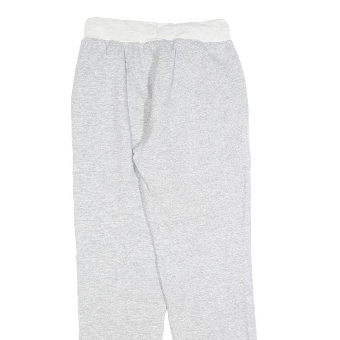 CHAMPION Womens Joggers Grey & White XS W25 L28 Cotton Blend Comfortable Fit
