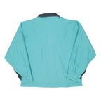 WOOLRICH Womens Blue Nylon Button Jacket L Outdoor Comfortable Lightweight