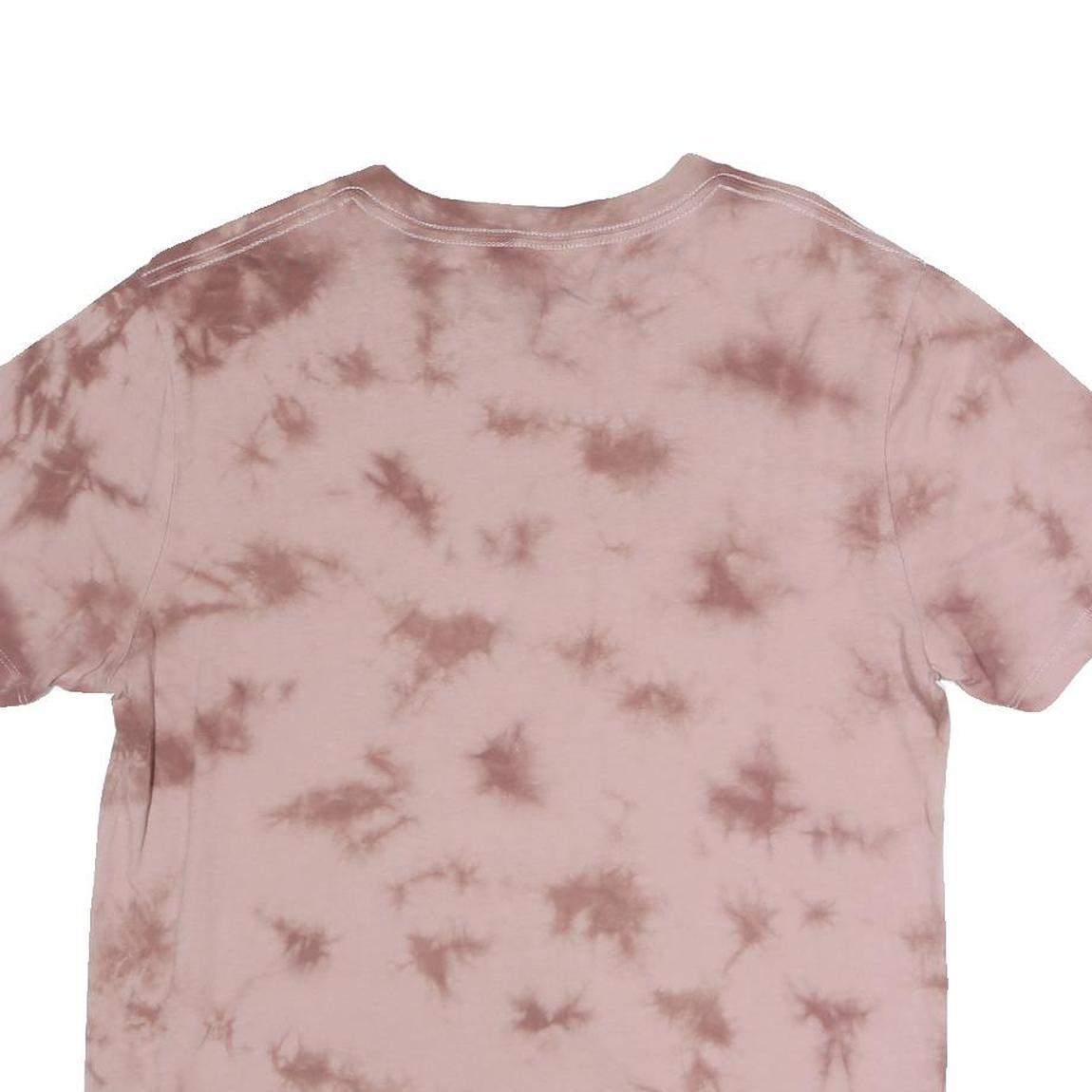 TRUE RELIGION Mens Brown Tie Dye Graphic T-Shirt L Short Sleeve Crew Neck