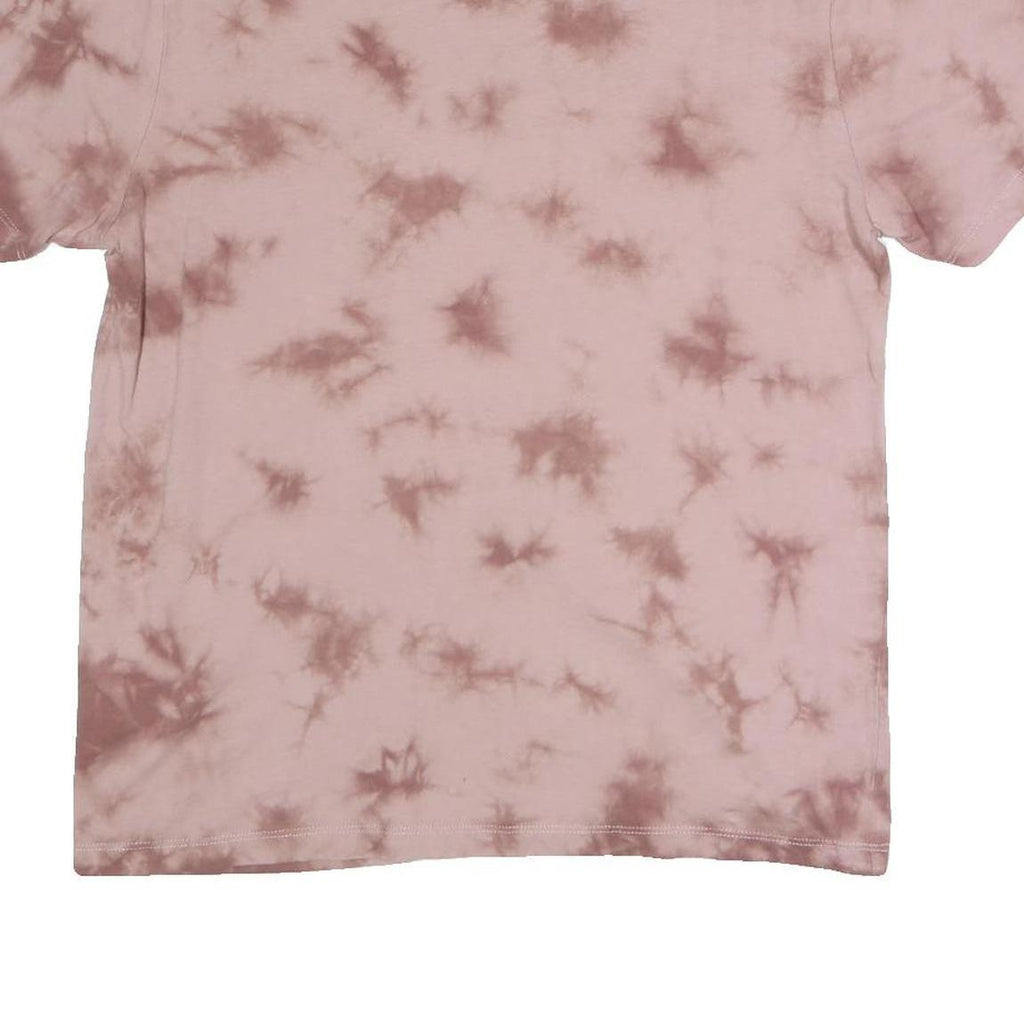 TRUE RELIGION Mens Brown Tie Dye Graphic T-Shirt L Short Sleeve Crew Neck