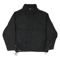 CALVIN KLEIN Mens Black Jacket 2XL Polyester Blend Plain Zip Casual Outerwear