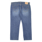 LEVI'S 751 Jeans Mens Blue Regular Straight Stone Wash W40 L28