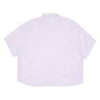 Womens Plain Shirt Purple 90s L