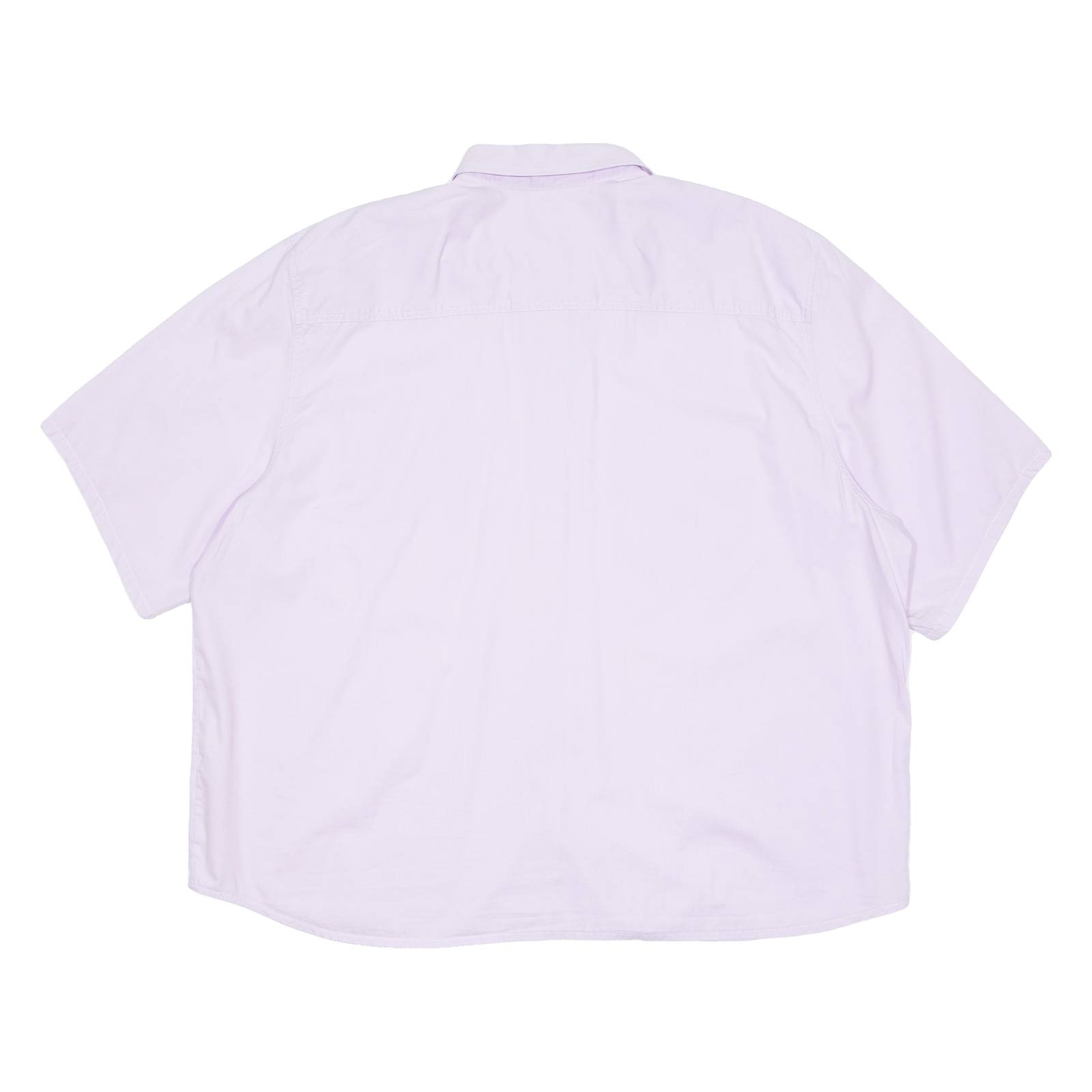 Womens Plain Shirt Purple 90s L